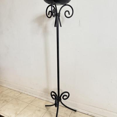 LOT 229L: Metal Candle Holder Trio