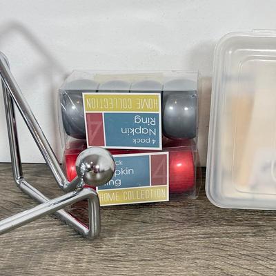 LOT 231L: Fun & Quirky Kitchen Collection: Collectible Cups/Glasses, Skull and Crossbones Ice Cube Trays, Oversized Catering Tools...