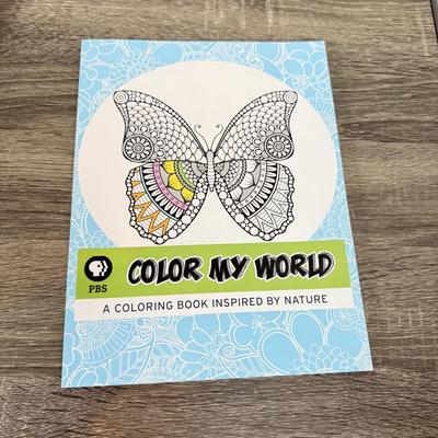 LOT 236A: Adult Mindfulness / Stress Relief Coloring Books w/ Gel Pens, Markers & More