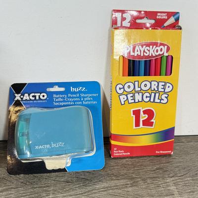 LOT 236A: Adult Mindfulness / Stress Relief Coloring Books w/ Gel Pens, Markers & More