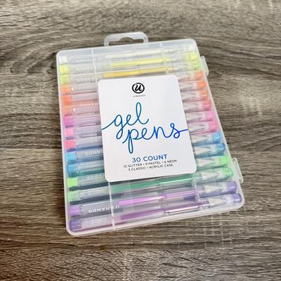 LOT 236A: Adult Mindfulness / Stress Relief Coloring Books w/ Gel Pens, Markers & More