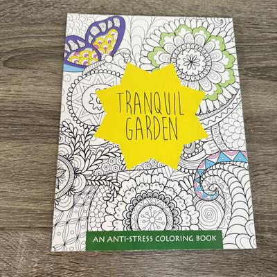 LOT 236A: Adult Mindfulness / Stress Relief Coloring Books w/ Gel Pens, Markers & More