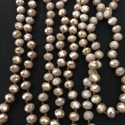 Glass beaded necklace