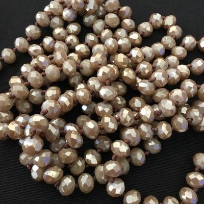 Glass beaded necklace