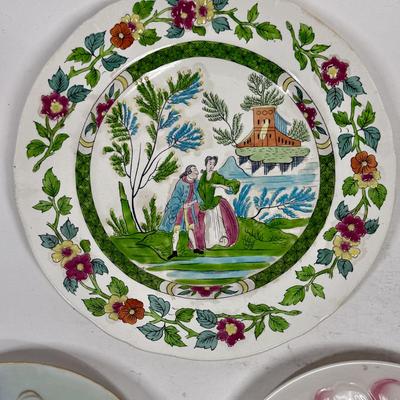 Vintage Plate Lot - Thomas Bavaria Harry & David Minton