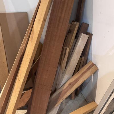 Collection of Wood, Including Chestnut (WC-DZ)
