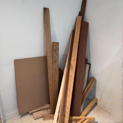 Collection of Wood, Including Chestnut (WC-DZ)