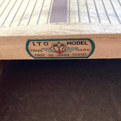 LOT 302: Vintage ITO Made in Japan Toy Boat