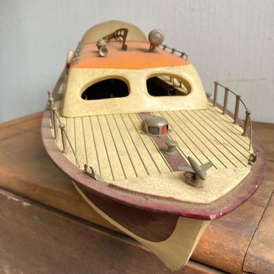 LOT 302: Vintage ITO Made in Japan Toy Boat