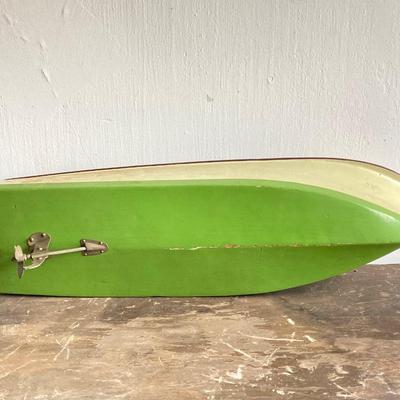 LOT 303: ITO (Made in Japan) Vintage Toy Boat