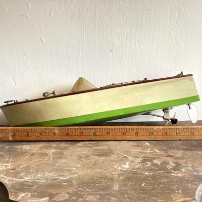 LOT 303: ITO (Made in Japan) Vintage Toy Boat