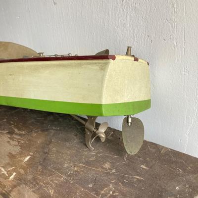 LOT 303: ITO (Made in Japan) Vintage Toy Boat