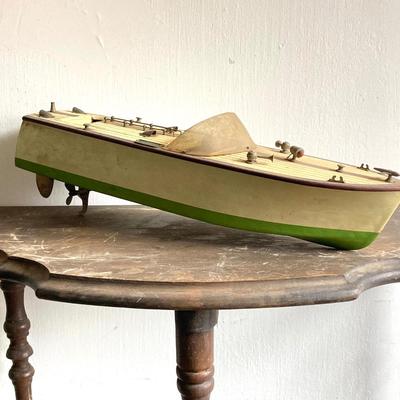 LOT 303: ITO (Made in Japan) Vintage Toy Boat
