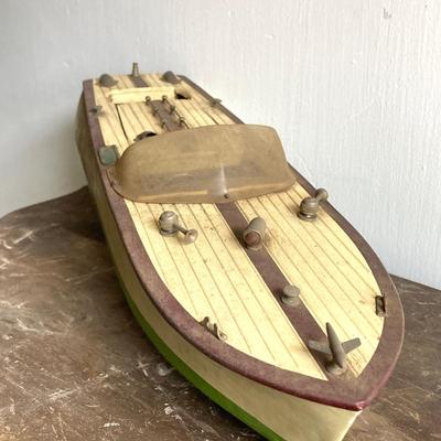LOT 303: ITO (Made in Japan) Vintage Toy Boat