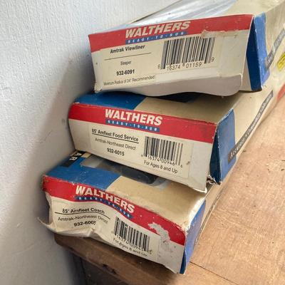 LOT 304: Large Toy Train Collection - Bachman, Spectrum (Amtrak), Walthers, Little Joe and More