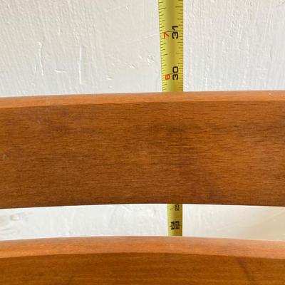 LOT 305: Four Vintage Wooden Folding Chairs