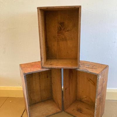 LOT 316: Three Vintage High Explosives / Dupont Wooden Boxes