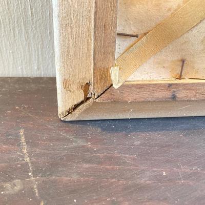 LOT 318: Vintage Framed The Midnight Rides of Paul Revere, Syroco Wall Hangings, Insurance Co Picture Cards and Three Sad Irons