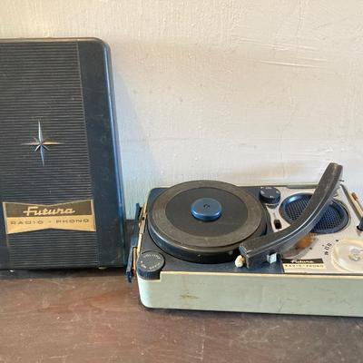LOT 320: Vintage Radios - Futura Radio Phono Player and Silvertone All Transistor 500