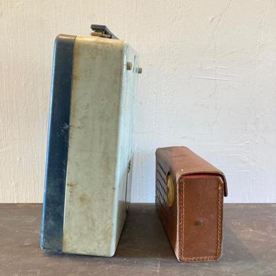 LOT 320: Vintage Radios - Futura Radio Phono Player and Silvertone All Transistor 500