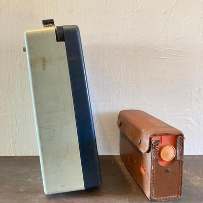 LOT 320: Vintage Radios - Futura Radio Phono Player and Silvertone All Transistor 500