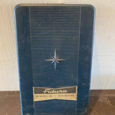 LOT 320: Vintage Radios - Futura Radio Phono Player and Silvertone All Transistor 500