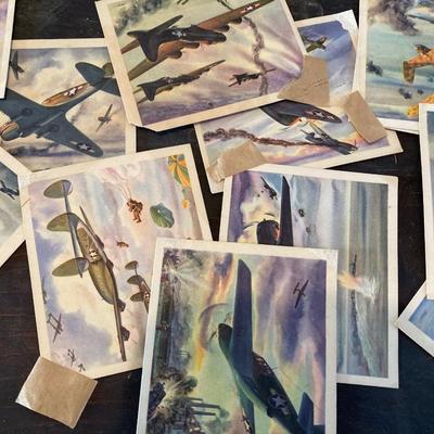 LOT 321: Vintage The American Model Builder Sets, Miniature Collector's Bi-Planes and Coca-Cola Complimentary Air Plane Pictures