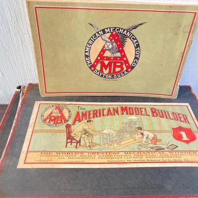 LOT 321: Vintage The American Model Builder Sets, Miniature Collector's Bi-Planes and Coca-Cola Complimentary Air Plane Pictures