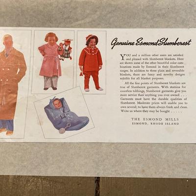 LOT 322: Esmond Slumberest Blanket in Original Box, Beacon Winsor Blanket in Original Box, Large Wicker Basket and Three Vintage Umbrellas