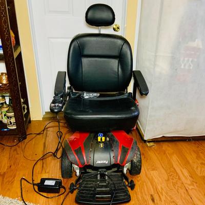 LOT 326: The Jazzy Sport 2 Electric Wheelchair with 2 Batteries