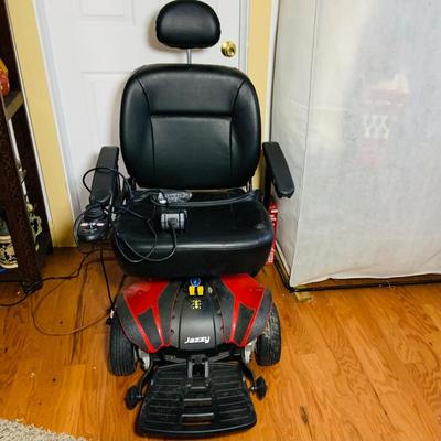 LOT 326: The Jazzy Sport 2 Electric Wheelchair with 2 Batteries