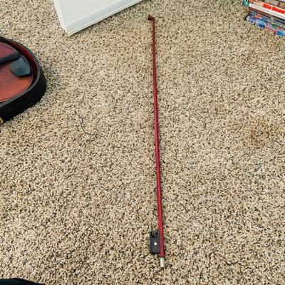 LOT 328: Vintage/Antique Violin with Wood Case and Bow