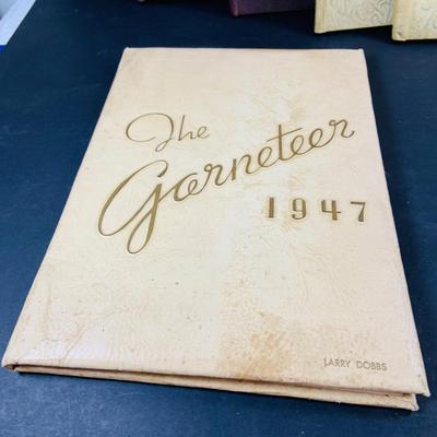 LOT 334: Vintage Haddon Heights High School Year Books - Garneteer from the 1942 -1951