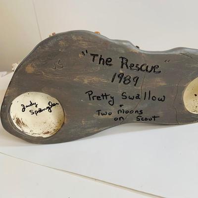 LOT 342: Collection of Native American Ceramic Mold Statues