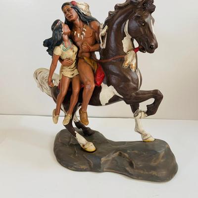 LOT 342: Collection of Native American Ceramic Mold Statues