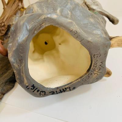 LOT 343: Assortment of Native American Ceramic Mold Statues