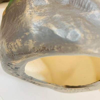 LOT 343: Assortment of Native American Ceramic Mold Statues