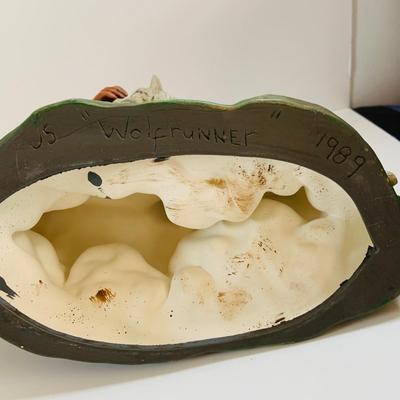 LOT 343: Assortment of Native American Ceramic Mold Statues