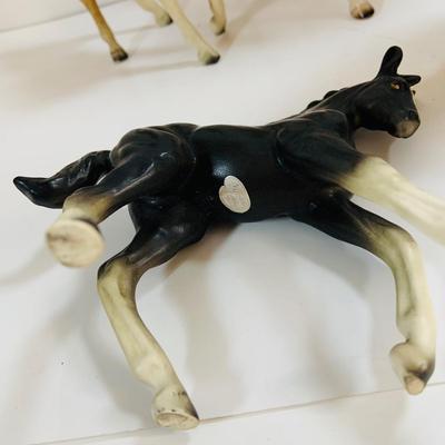 LOT 344: Western Collection Including Old West Visions Native Ameican Figurines and Napco Ceramic Horses