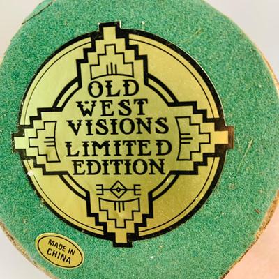 LOT 344: Western Collection Including Old West Visions Native Ameican Figurines and Napco Ceramic Horses