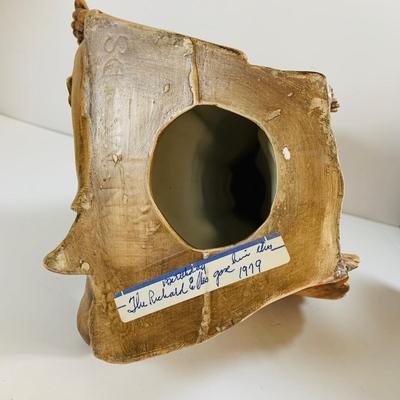 LOT 345: Native American Chiefs and a Buffalo Ceramic Molds