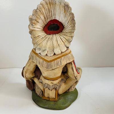 LOT 345: Native American Chiefs and a Buffalo Ceramic Molds