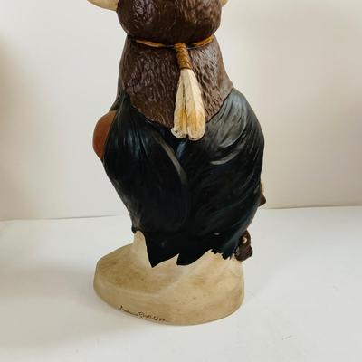 LOT 345: Native American Chiefs and a Buffalo Ceramic Molds