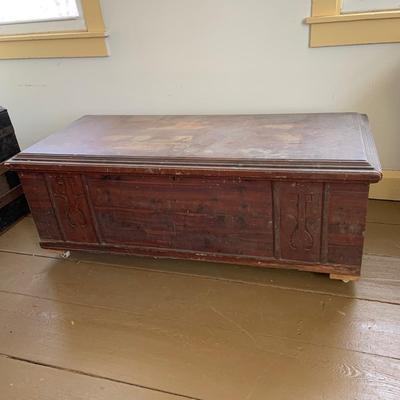 LOT 348: Forest Park Line Vintage/Antique Cedar Chest