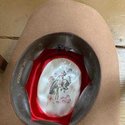 LOT 351: Collection of Vintage Cowboy hats