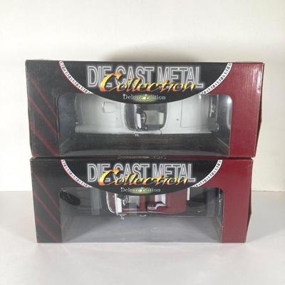 LOT 352: Die Cast 1957 Ford Thunderbird and 1958 Edsel Citation - 1:18 Scale in Original Packaging