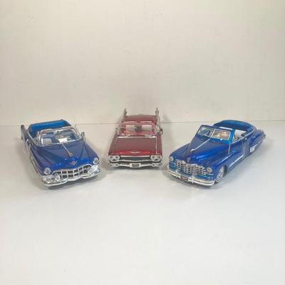 LOT 353: Vintage Convertible Die Cast Cadillacs - 1953, 1947 and 1959