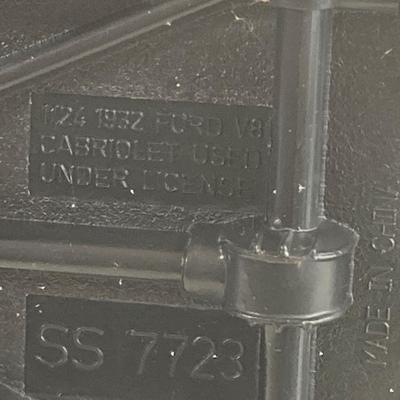 LOT 354: Vintage Die Cast and Wood Convertible Cars - Mercedes and 1932 Ford