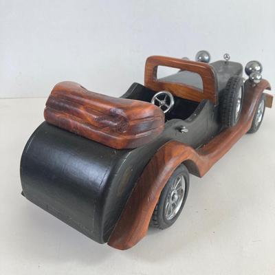 LOT 354: Vintage Die Cast and Wood Convertible Cars - Mercedes and 1932 Ford