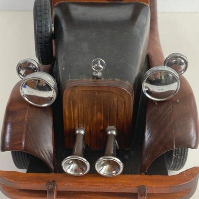 LOT 354: Vintage Die Cast and Wood Convertible Cars - Mercedes and 1932 Ford
